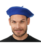 Ranskalainen Baretti Sininen