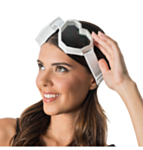 Sydän Juhlasuojaimet Goggles Valkoinen