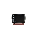 Retro TV Pöytäkoriste
