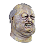 Turvonnut Zombielateksinaamio