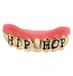Hip Hop Grillz Hampaat Kulta