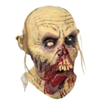 Zombie Kieli Hyperrealistinen Lateksinaamio