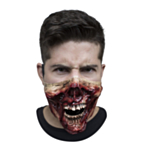Zombie Puolinaamio Lateksia