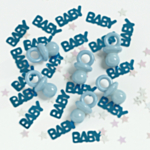 Sininen Baby-luksuskonfetti