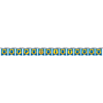 Poliisi Happy Birthday Banderolli