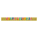 Konfetti Happy Birthday Banderolli