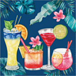 Tropical Drink Lautasliinat