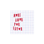 More Amor Por Favor -lautasliinat