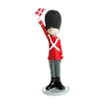 Sotilas Dannebrog-lipulla -koristefiguuri