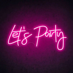 Let's Party Neon LED Kyltti