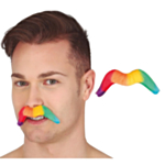 Pride Viikset Sateenkaari