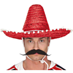 Sombrero Olkihattu Punainen