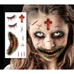 Zombie Tekotatuoinnit Kasvoille