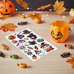 Söpöt Halloween Tekotatuoinnit
