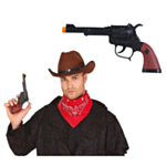 Cowboy Leikkiase Musta