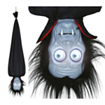 Roikkuva Vampyyri Valolla & Äänellä