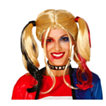 Harlekiini Peruukki Blondi