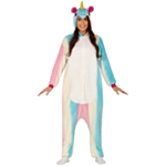 Yksisarvinen Onesie Asu Pastelli