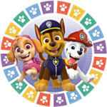 Paw Patrol® pahvilautaset