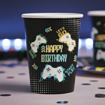 Level Up Hyvää Syntymäpäivää Pahvimuki