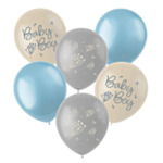 Blooming Baby Boy Lateksi-ilmapallot Sininen/Kerma