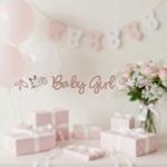 Baby Girl Koristenauha Vaaleanpunainen