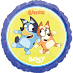 Bluey® & Bingo Pyöreä Foliopallo Keltainen/Sininen