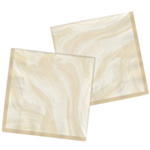 Marmorikuvioiset Servetit Beige