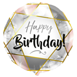 Happy Birthday Marmori Folioilmapallo