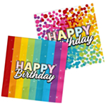 Rainbow Birthday Servetit