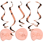 Kierrekoristeet Happy Birthday Lush Blush