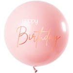 Lush Blush Happy Birthday jätti-ilmapallo