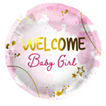 Welcome Baby Girl Foliopallo