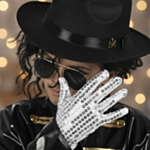 Michael Jackson® Hattu & Käsine Lapsille