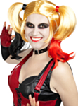 Harley Quinn® Arkham City Peruukki