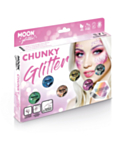 Chunky Glitter Holografinen Meikkisetti
