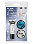 Chunky Glitter Jääkuningatar Meikkisetti