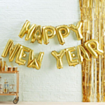 Happy New Year Foliopallot Kulta