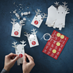 Poro Joulukalenteri DIY Hopea