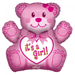 Nalle It's A Girl Foliopallo