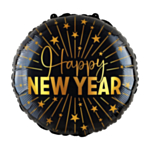 Happy New Year Golden Celebrations Foliopallo