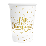 Pop the Champagne Kertakäyttömukit