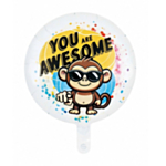 You Are Awesome Apina Folioilmapallo