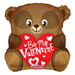 Be My Valentine Nalle Folioilmapallo