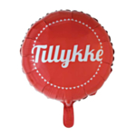 Tillykke Folioilmapallo