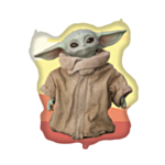 The Mandalorian® Grogu Folioilmapallo