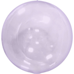 Läpinäkyvä Pyöreä Ilmapallo Violetti