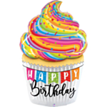 Cupcake Happy Birthday Foliopallo
