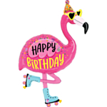 Flamingo Happy Birthday Folioilmapallo