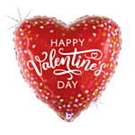 Happy Valentines Sydän Folioilmapallo